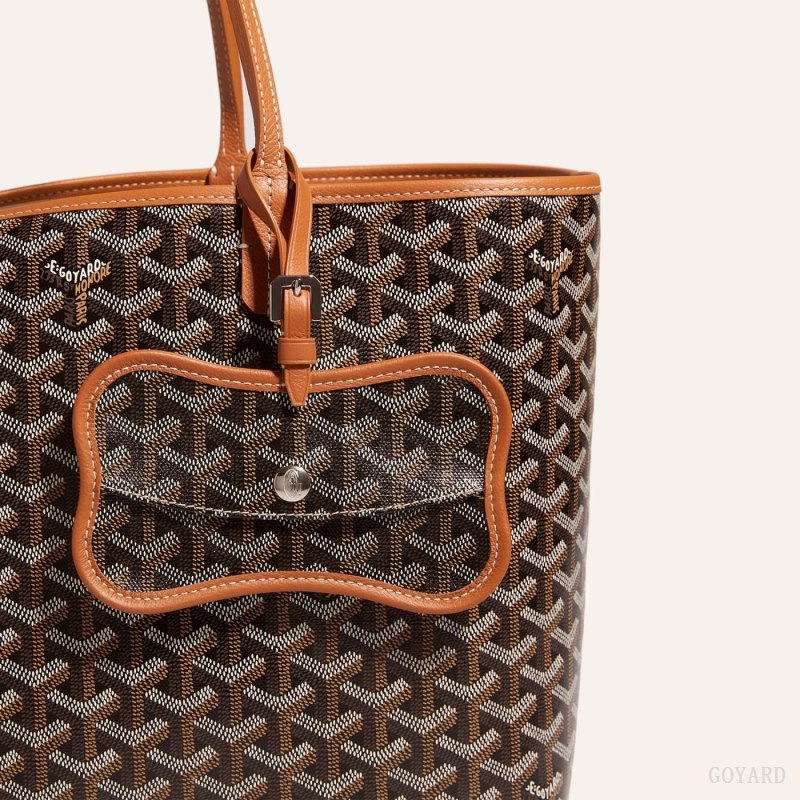 Acessórios De Bolsa Goyard Os Grey Dog pocket Pretas Marrom | GY-XXT5342