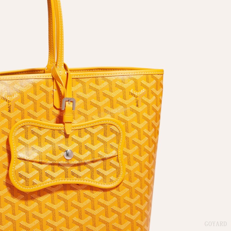 Acessórios De Bolsa Goyard Os Grey Dog pocket Amarelas | GY-XVV0908