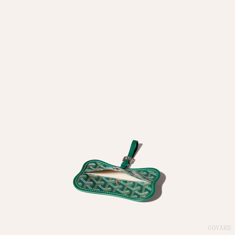 Acessórios De Bolsa Goyard Os Grey Dog pocket Verdes | GY-FUP2537