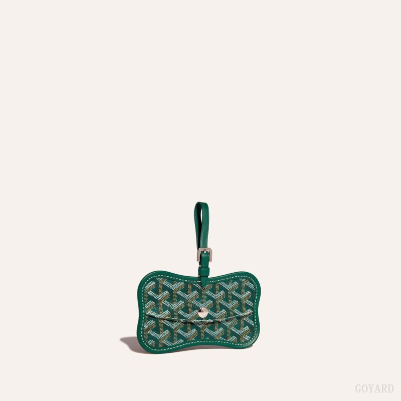 Acessórios De Bolsa Goyard Os Grey Dog pocket Verdes | GY-FUP2537