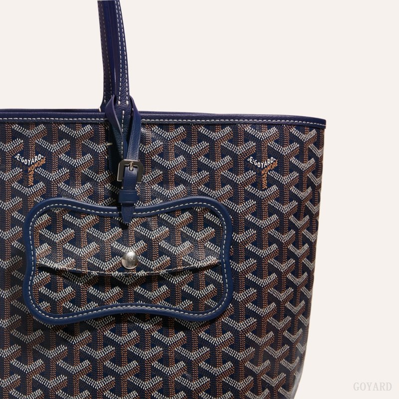Acessórios De Bolsa Goyard Os Grey Dog pocket Azul Marinho Azuis | GY-FGD1957