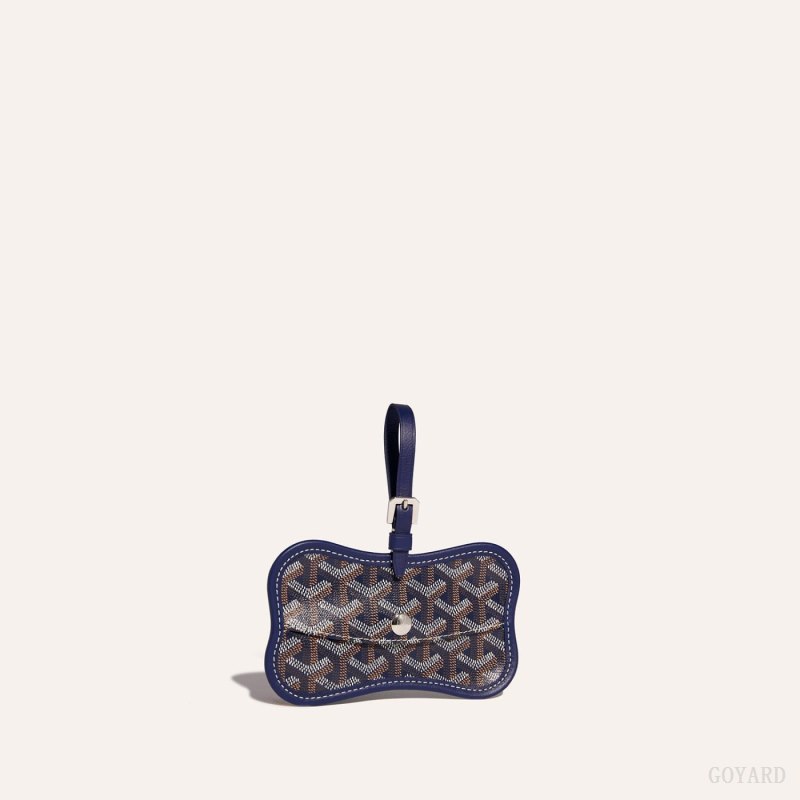 Acessórios De Bolsa Goyard Os Grey Dog pocket Azul Marinho Azuis | GY-FGD1957