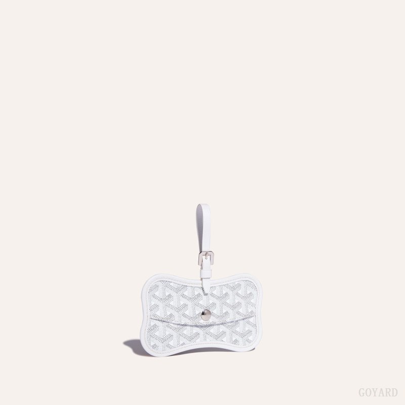 Acessórios De Bolsa Goyard Os Grey Dog pocket Branco | GY-XWR2866