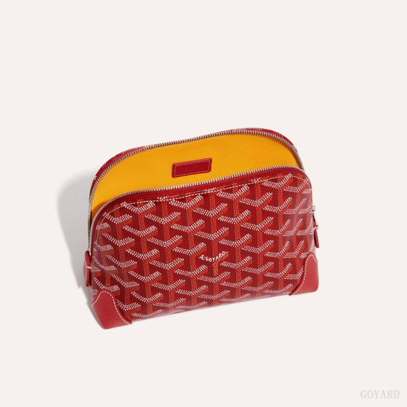 Acessórios De Bolsa Goyard Vendôme Cosmetic Pouch Vermelhas | GY-BHI7937