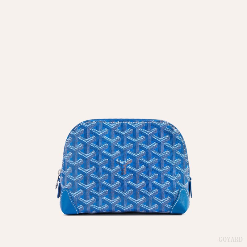 Acessórios De Bolsa Goyard Vendôme Cosmetic Pouch Azuis | GY-FHV5844