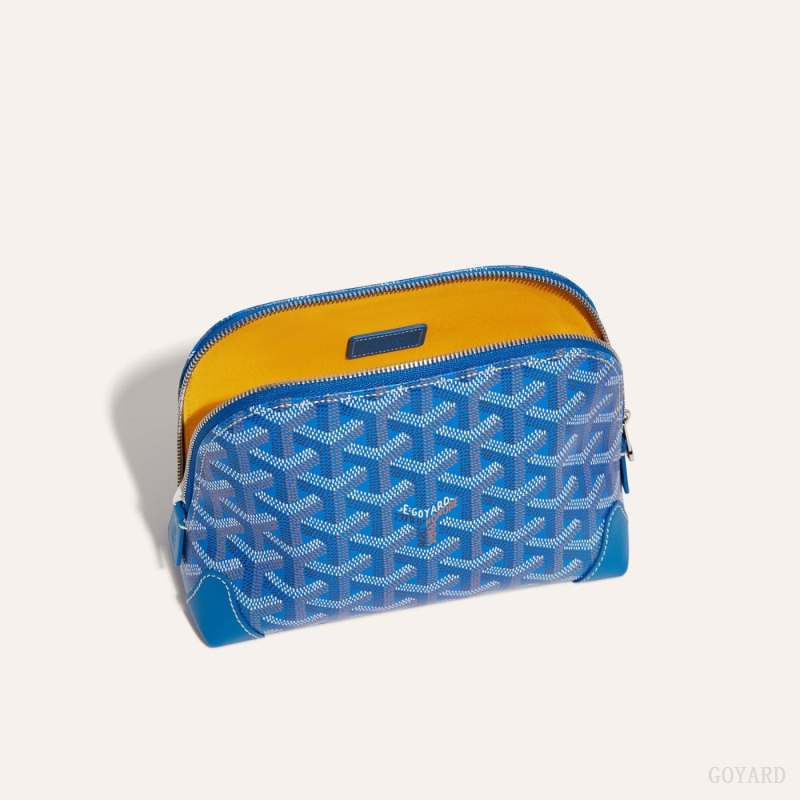 Acessórios De Bolsa Goyard Vendôme Cosmetic Pouch Azuis | GY-FHV5844