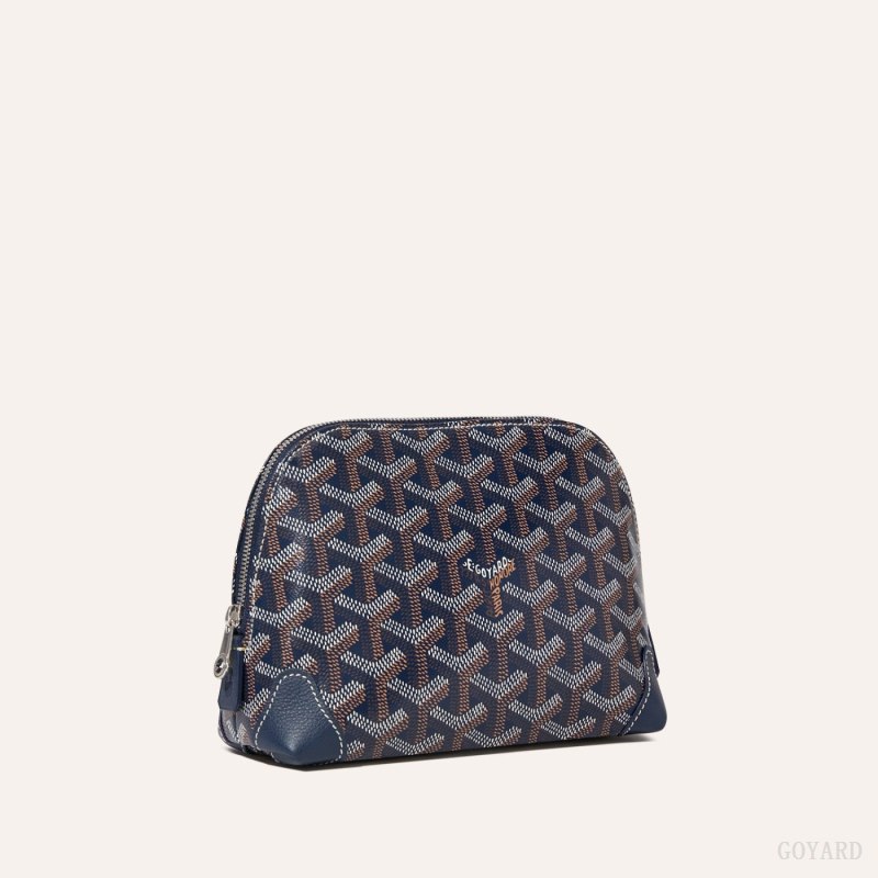 Acessórios De Bolsa Goyard Vendôme Cosmetic Pouch Azul Marinho Azuis | GY-CQR9619