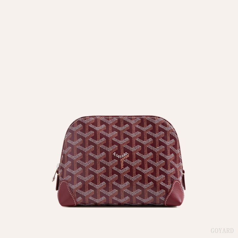 Acessórios De Bolsa Goyard Vendôme Cosmetic Pouch Bordeaux | GY-DFG9992