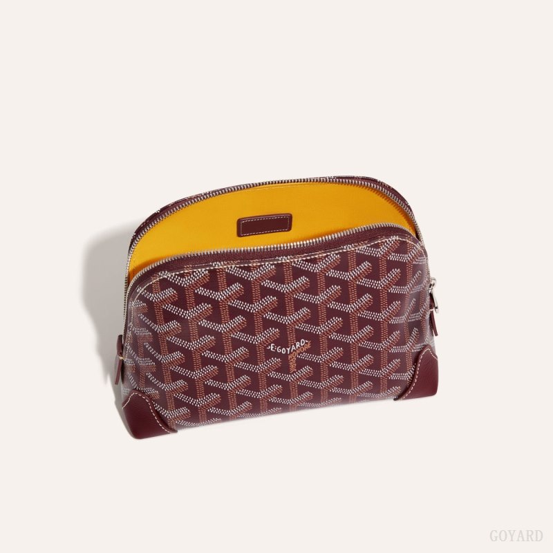 Acessórios De Bolsa Goyard Vendôme Cosmetic Pouch Bordeaux | GY-DFG9992