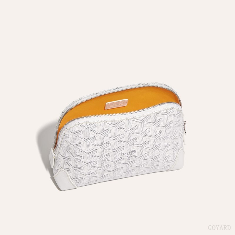 Acessórios De Bolsa Goyard Vendôme Cosmetic Pouch Branco | GY-CQX8582