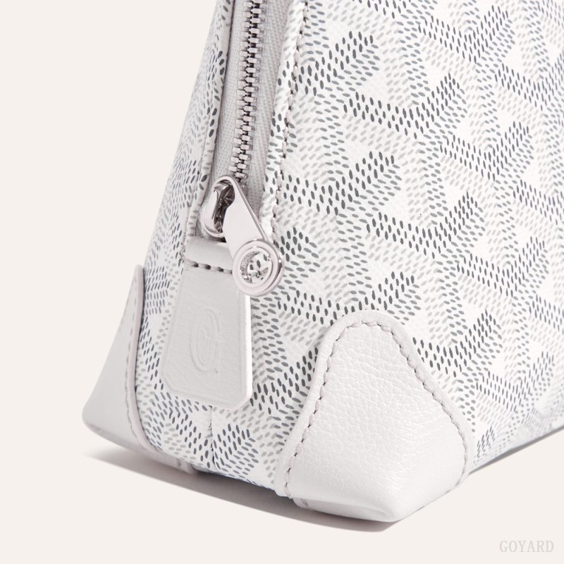 Acessórios De Bolsa Goyard Vendôme Cosmetic Pouch Branco | GY-CQX8582