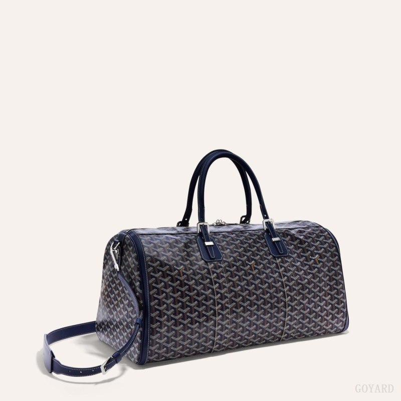 Alça De Bolsa Goyard CUIR MM STRAP Azul Marinho Azuis | GY-ACE9666