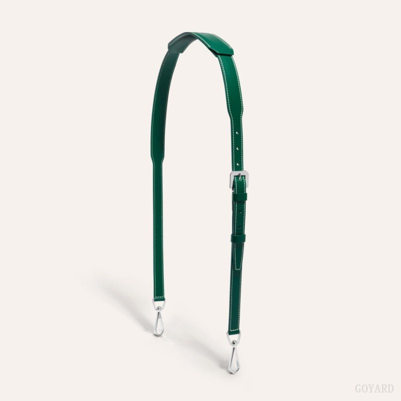 Alça De Bolsa Goyard CUIR MM STRAP Verdes | GY-VPG9785