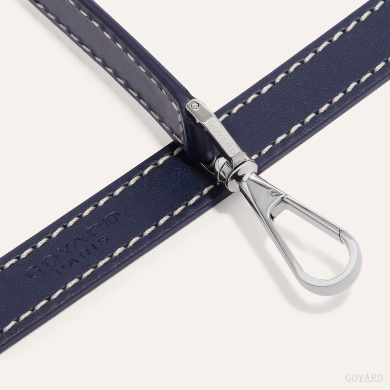 Alça De Bolsa Goyard CUIR PM STRAP Azul Marinho Azuis | GY-LXT7441