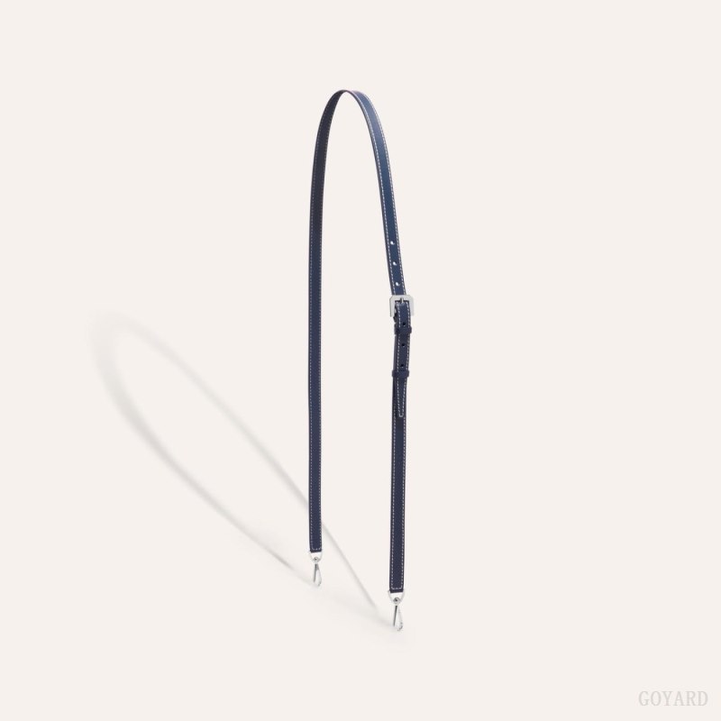 Alça De Bolsa Goyard CUIR PM STRAP Azul Marinho Azuis | GY-LXT7441