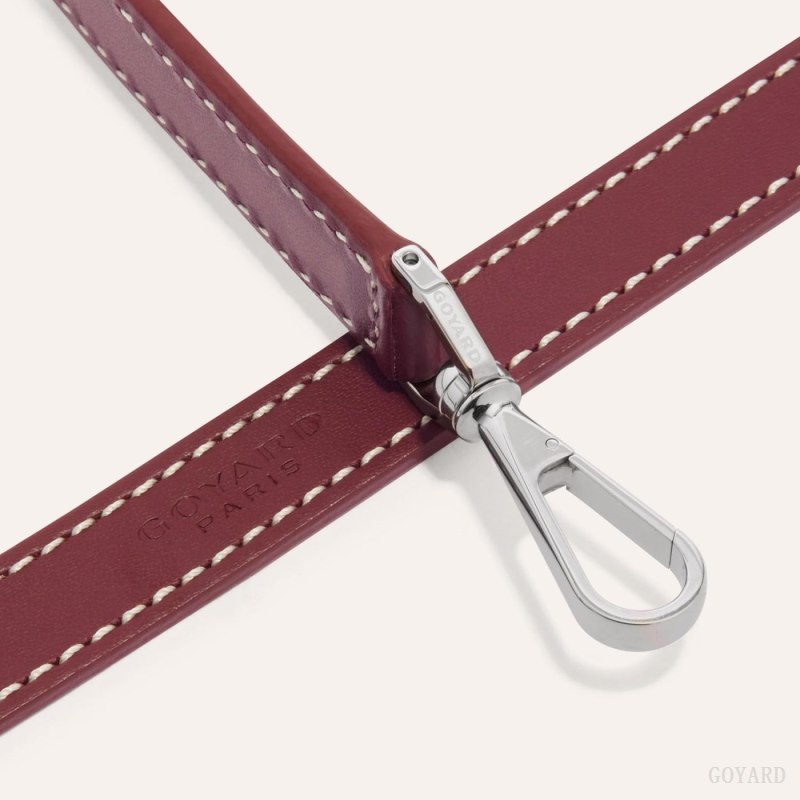 Alça De Bolsa Goyard CUIR PM STRAP Bordeaux | GY-CFL8164