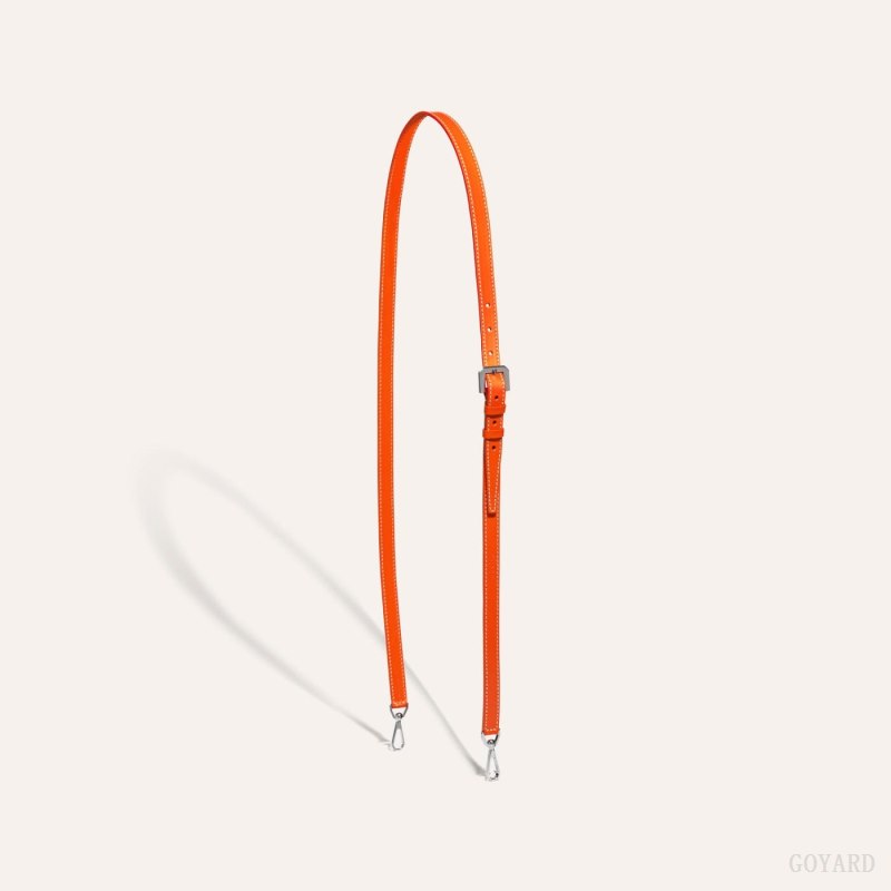 Alça De Bolsa Goyard CUIR PM STRAP Laranja | GY-RIP9222