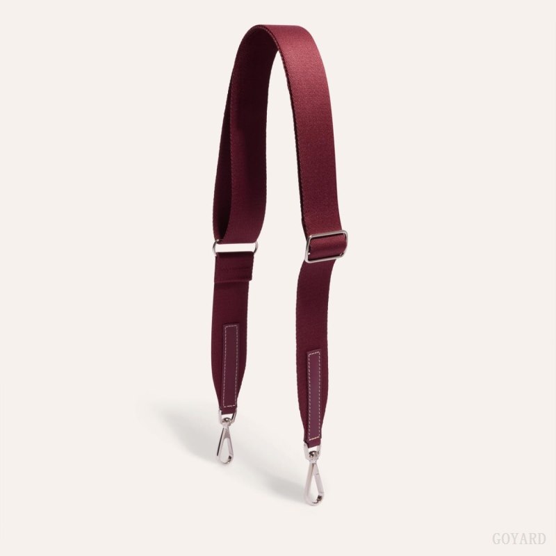 Alça De Bolsa Goyard SANGLE MM STRAP Bordeaux | GY-KEV7764
