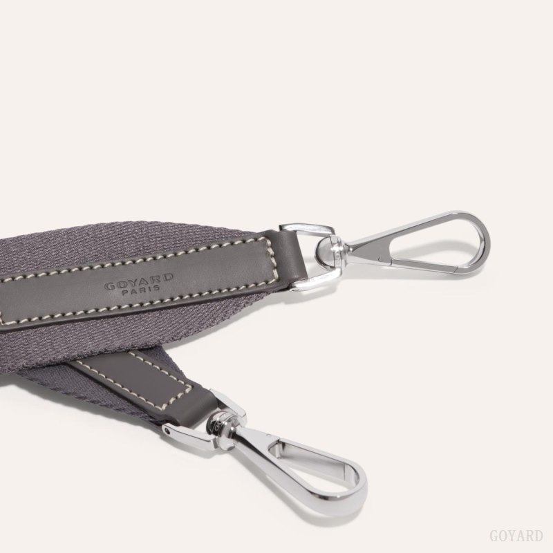 Alça De Bolsa Goyard SANGLE MM STRAP Cinzentas | GY-OBC1046