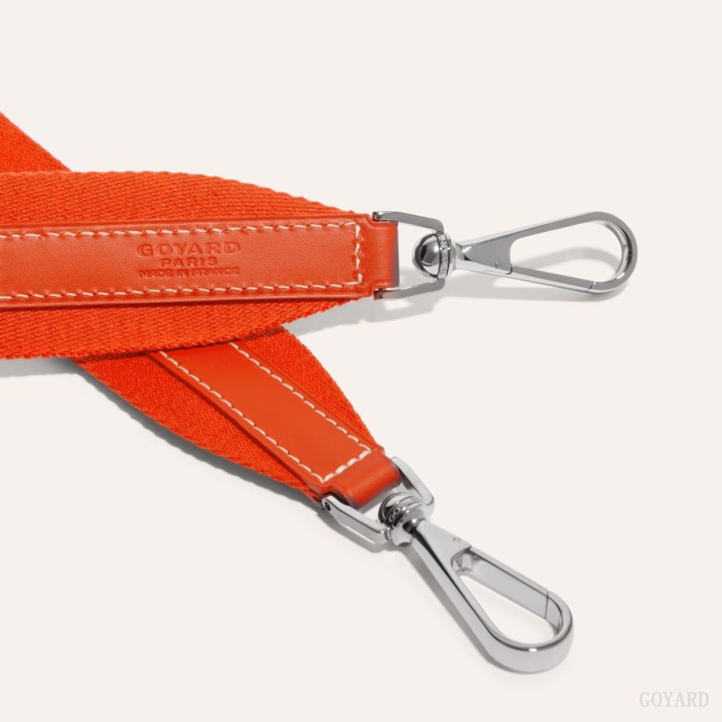 Alça De Bolsa Goyard SANGLE MM STRAP Laranja | GY-UYM5632