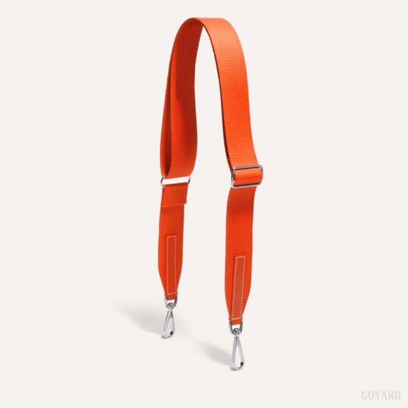 Alça De Bolsa Goyard SANGLE MM STRAP Laranja | GY-UYM5632