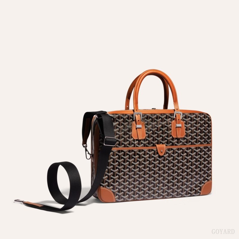 Alça De Bolsa Goyard SANGLE MM STRAP Pretas Marrom | GY-EAV8379