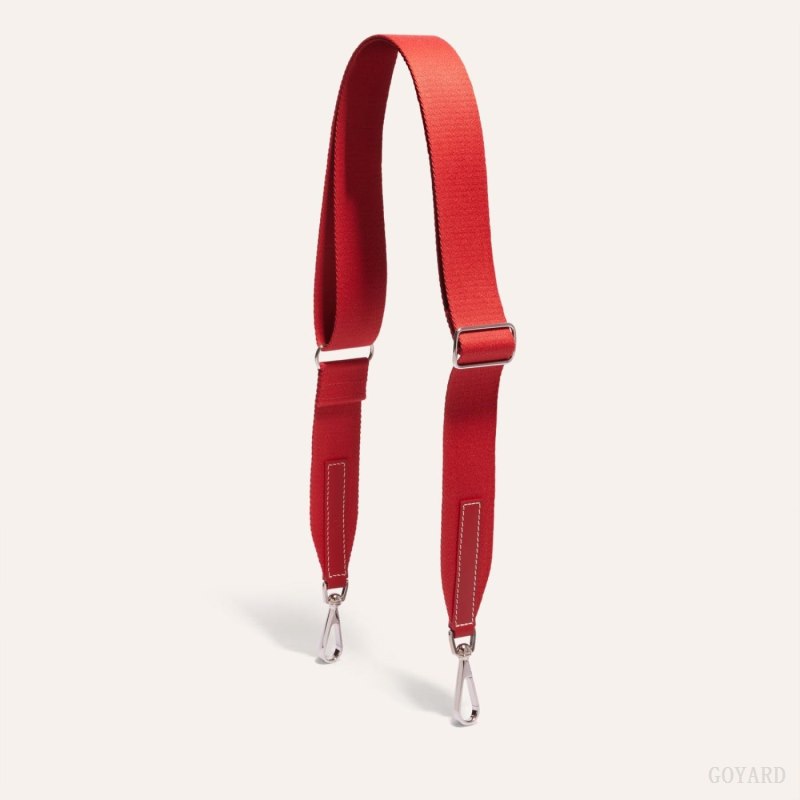 Alça De Bolsa Goyard SANGLE MM STRAP Vermelhas | GY-JJY1811