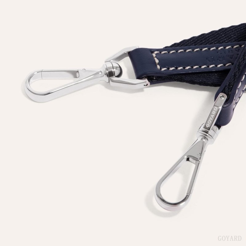 Alça De Bolsa Goyard SANGLE PM STRAP Azul Marinho Azuis | GY-MVZ6139