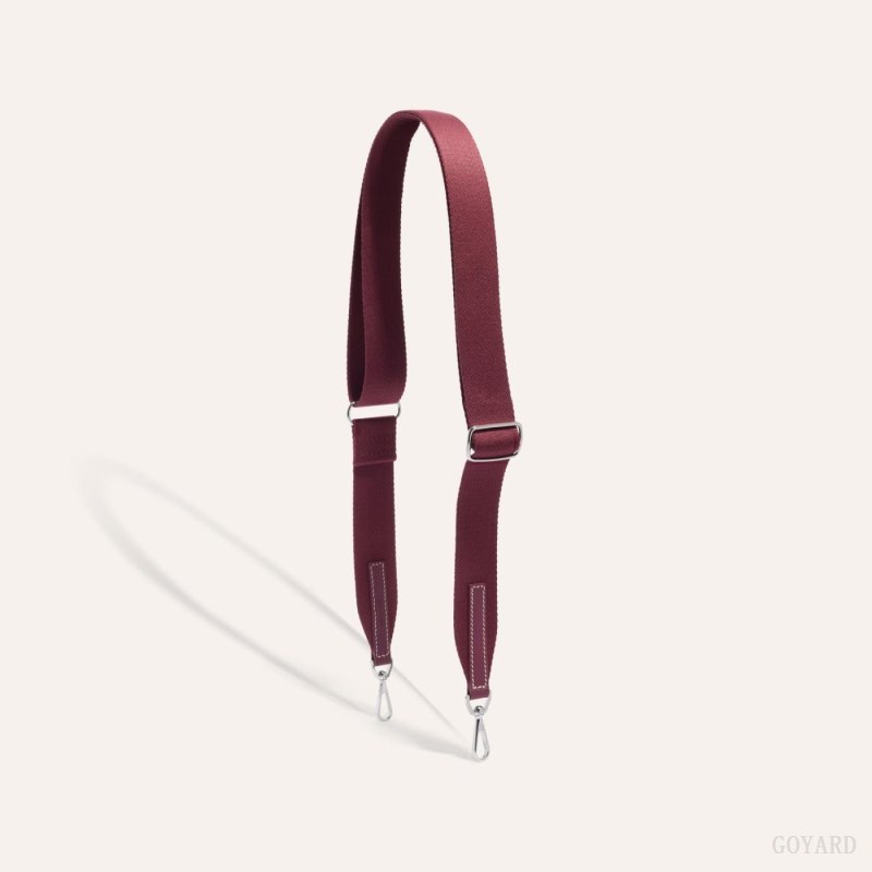 Alça De Bolsa Goyard SANGLE PM STRAP Bordeaux | GY-TBQ9686