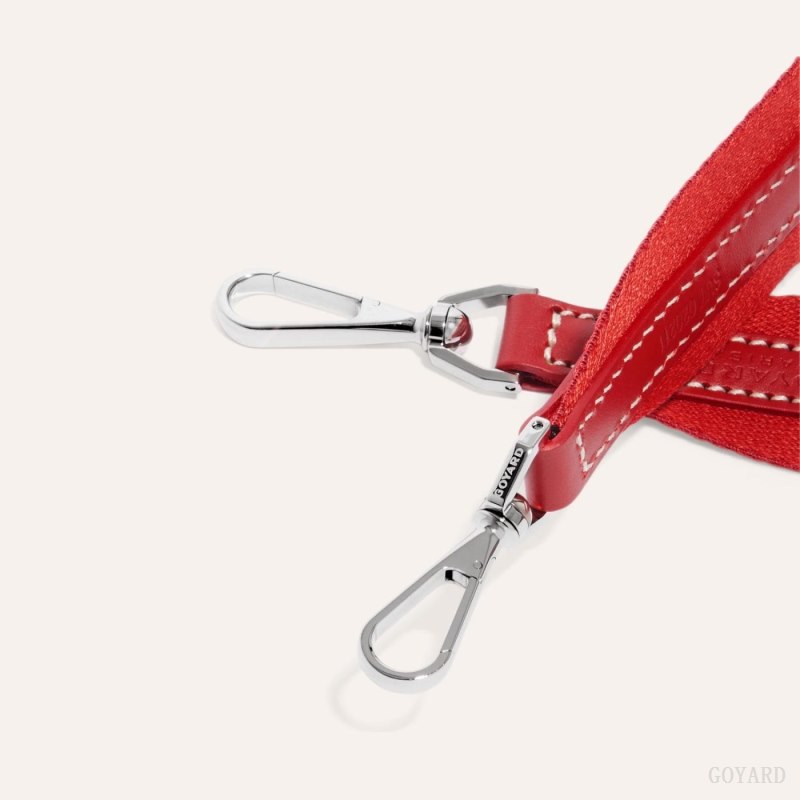 Alça De Bolsa Goyard SANGLE PM STRAP Vermelhas | GY-YSZ0493