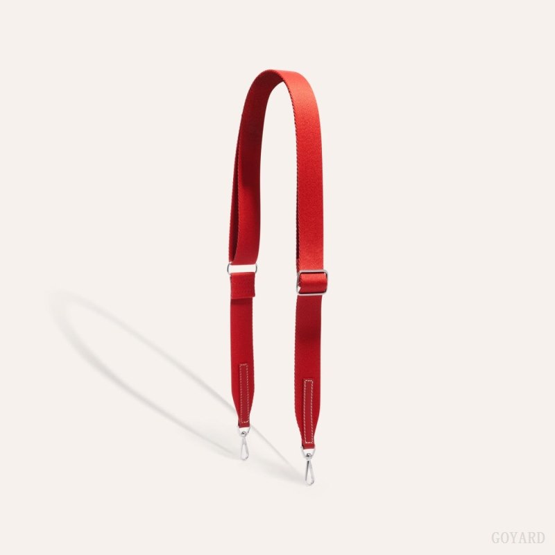 Alça De Bolsa Goyard SANGLE PM STRAP Vermelhas | GY-YSZ0493
