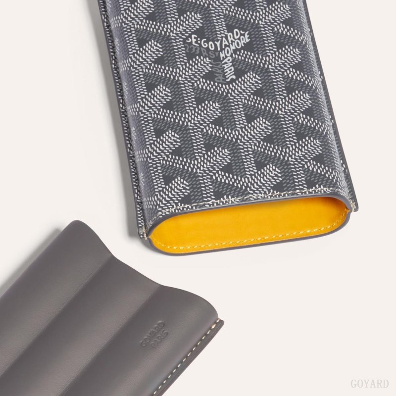 Bolsa Case Goyard CHURCHILL 3 CIGAR CASE Cinzentas | GY-NBC0677