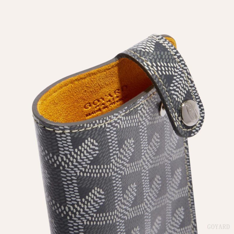 Bolsa Case Goyard MONTMARTRE PM GLASSES CASE Cinzentas | GY-SOO1995