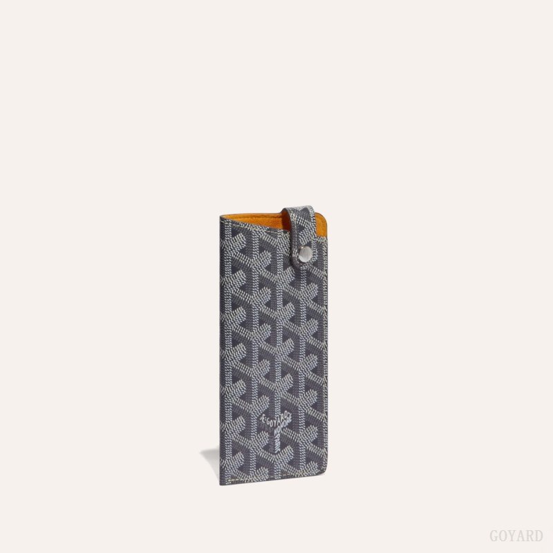 Bolsa Case Goyard MONTMARTRE PM GLASSES CASE Cinzentas | GY-SOO1995
