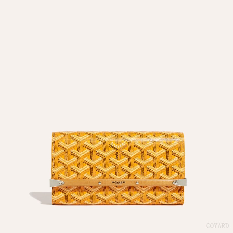 Bolsa Case Goyard Monte-Carlo Mini Case Amarelas | GY-JTC2547