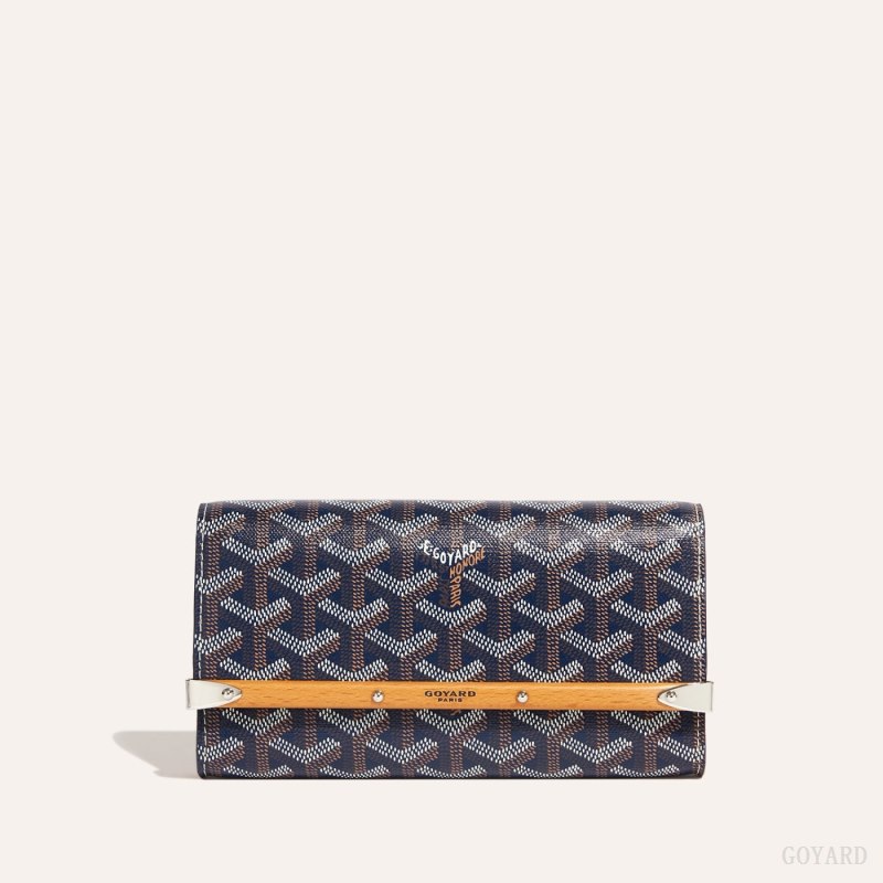 Bolsa Case Goyard Monte-Carlo Mini Case Azul Marinho Azuis | GY-UWB9900