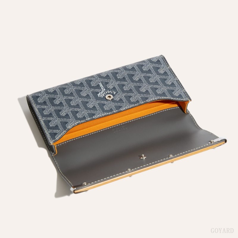 Bolsa Case Goyard Monte-Carlo Mini Case Cinzentas | GY-XOM7715
