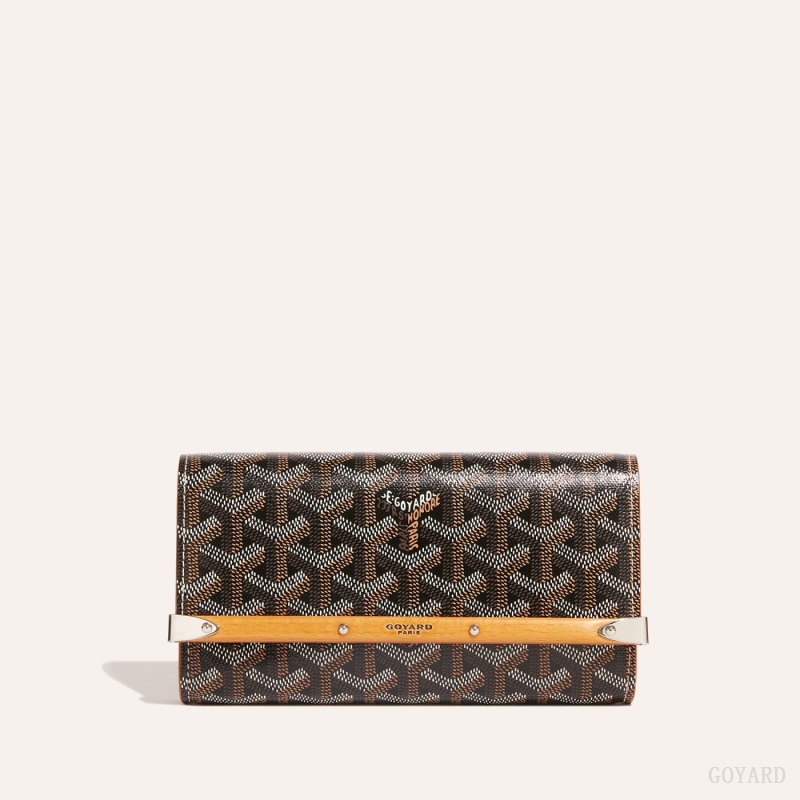 Bolsa Case Goyard Monte-Carlo Mini Case Pretas Marrom | GY-RSO7926