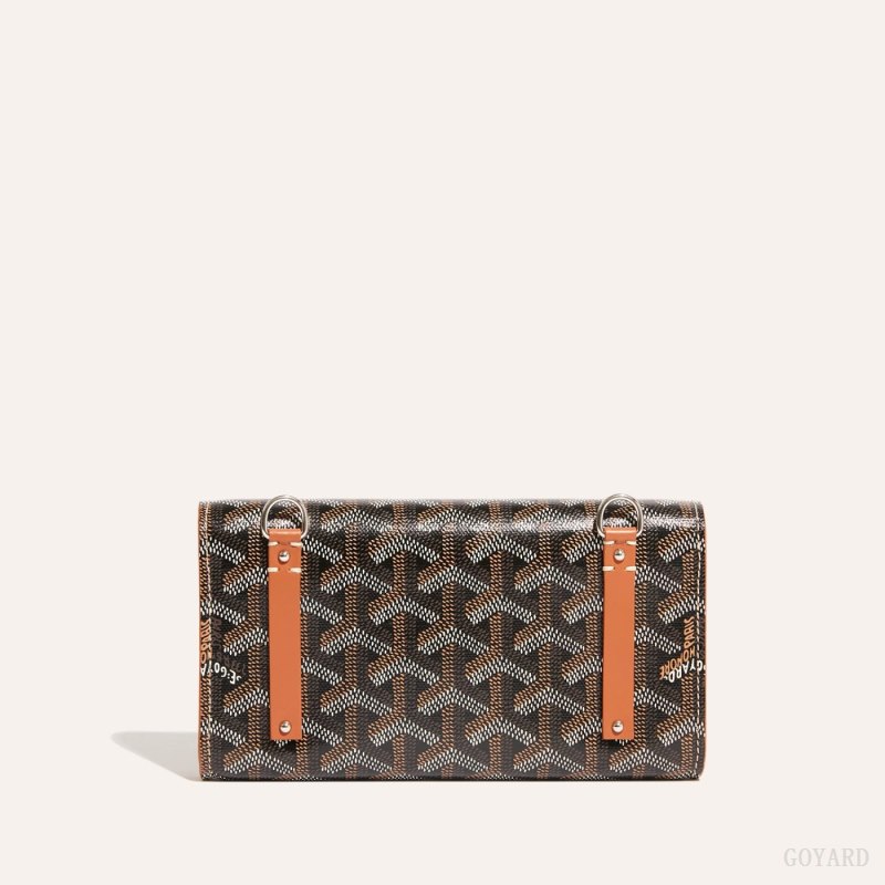 Bolsa Case Goyard Monte-Carlo Mini Case Pretas Marrom | GY-RSO7926