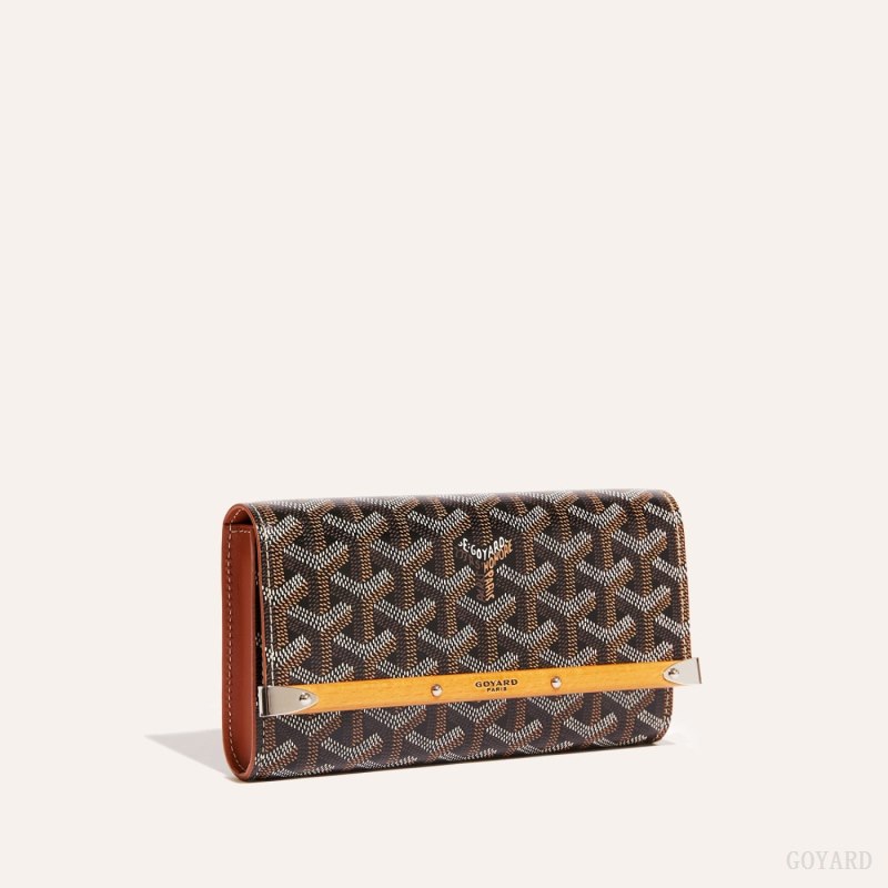 Bolsa Case Goyard Monte-Carlo Mini Case Pretas Marrom | GY-RSO7926