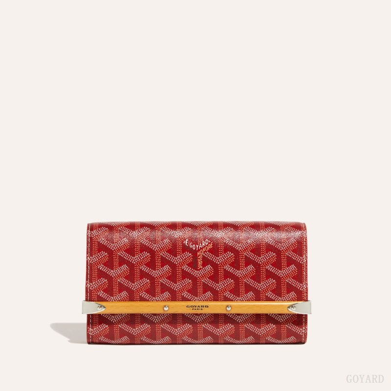 Bolsa Case Goyard Monte-Carlo Mini Case Vermelhas | GY-ERQ8853