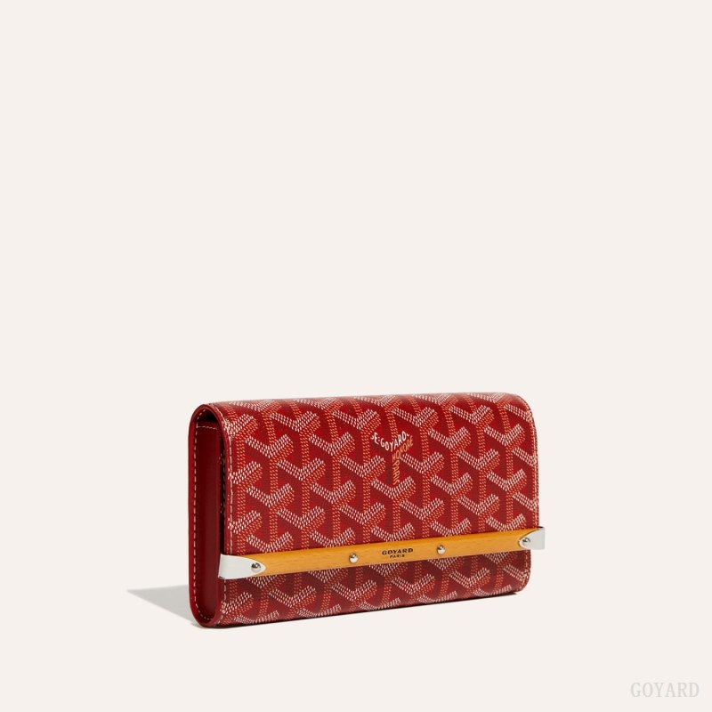 Bolsa Case Goyard Monte-Carlo Mini Case Vermelhas | GY-ERQ8853