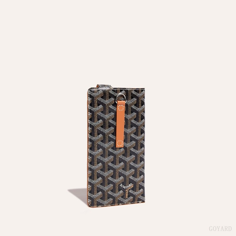 Bolsa Case Goyard Montmartre GM Case Pretas Marrom | GY-YUF5651