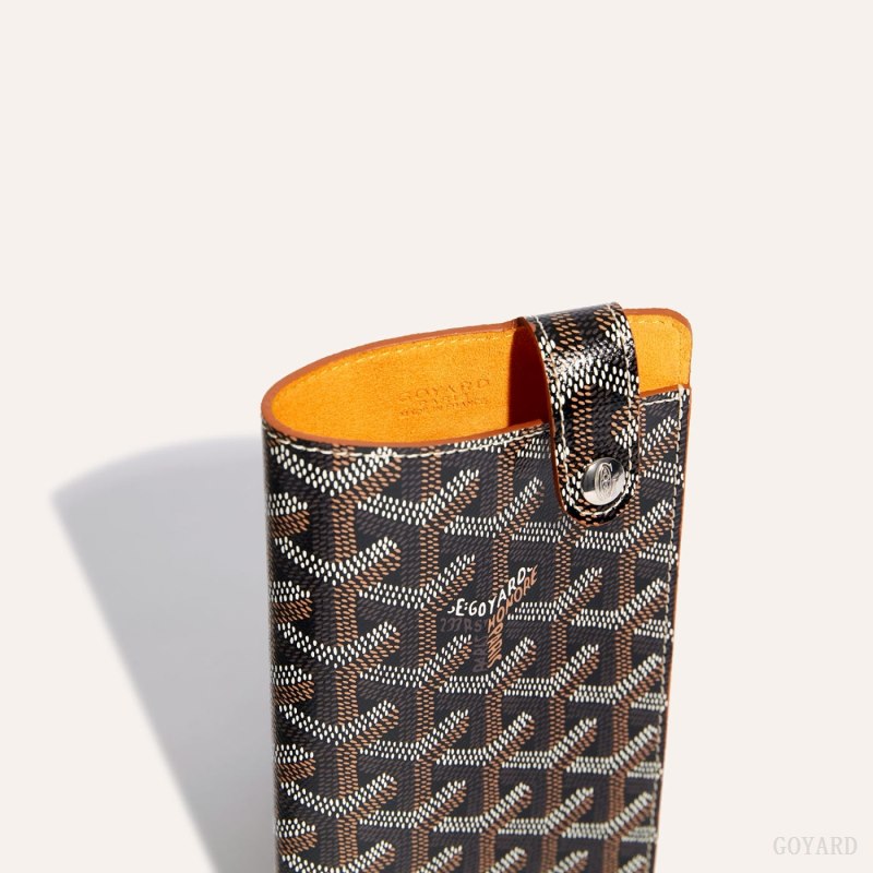 Bolsa Case Goyard Montmartre GM Case Pretas Marrom | GY-YUF5651