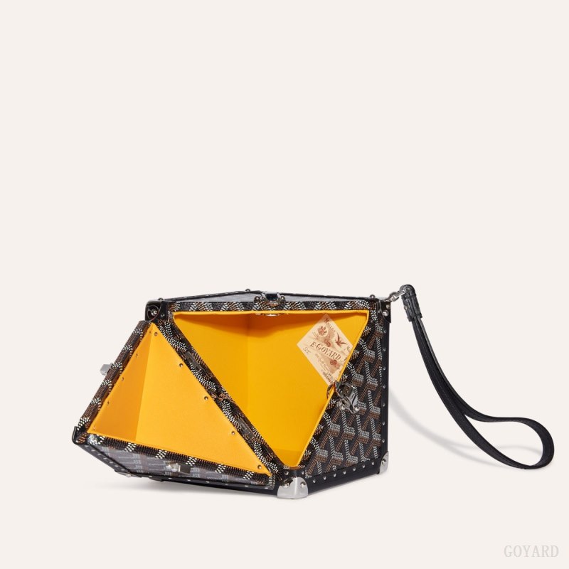 Bolsa De Bagagem Goyard Dé Trunk Bag Pretas | GY-NOF1588
