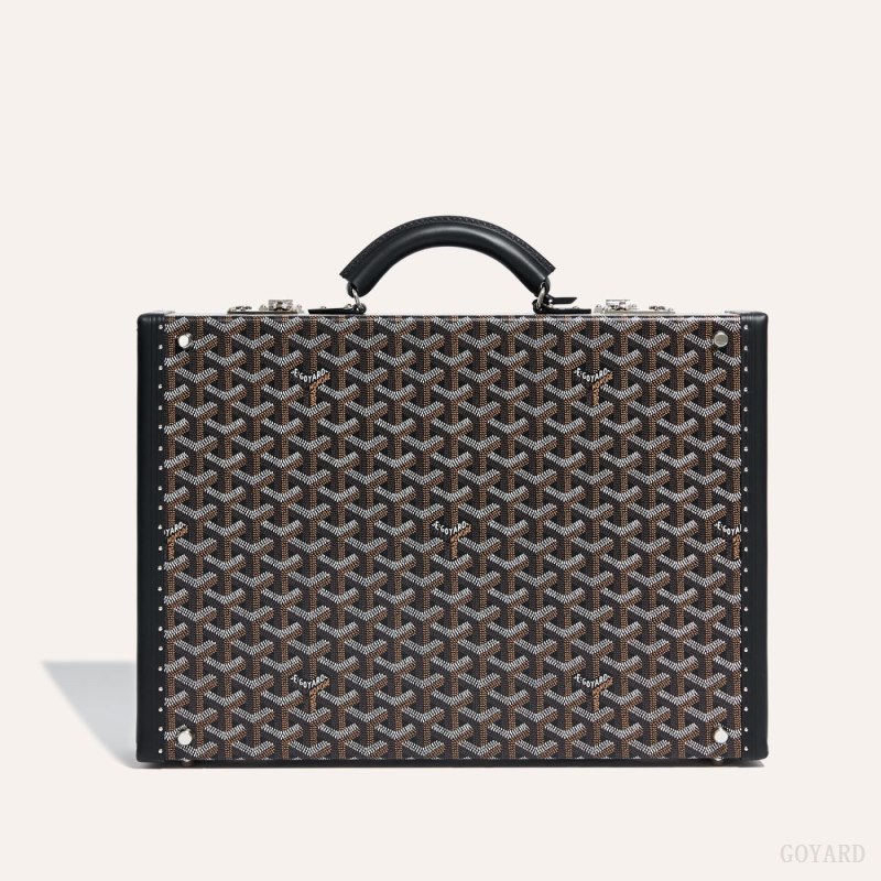 Bolsa De Bagagem Goyard Manoir PM Document Case Pretas | GY-XFS1692