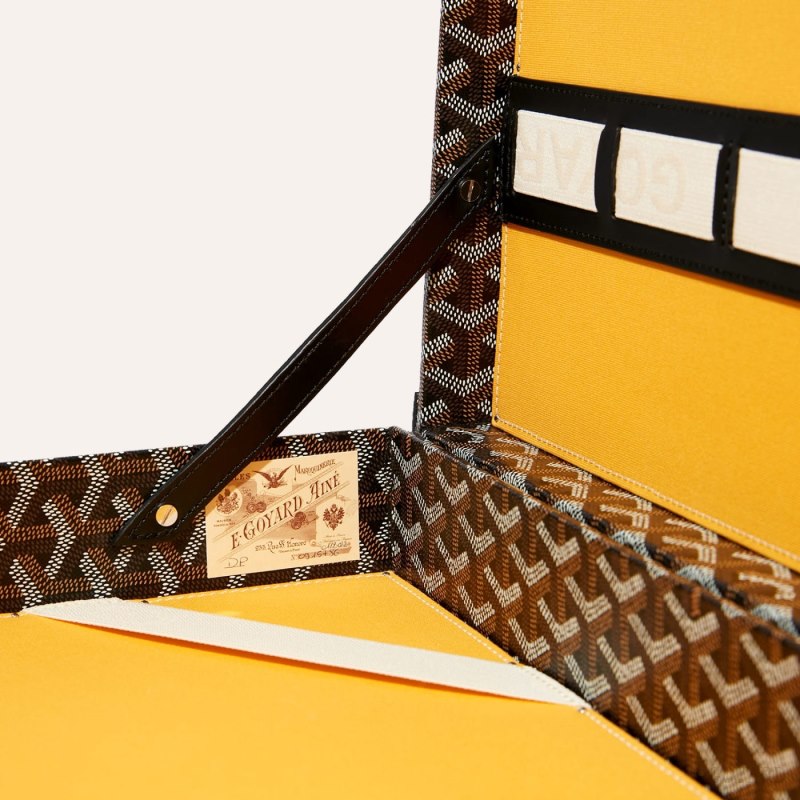 Bolsa De Bagagem Goyard Manoir PM Document Case Pretas | GY-XFS1692