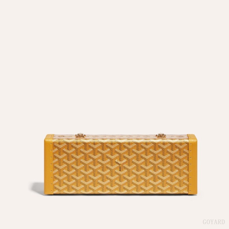 Bolsa De Bagagem Goyard SAINT-HONORE TRUNK BAG Douradas | GY-NTK5359