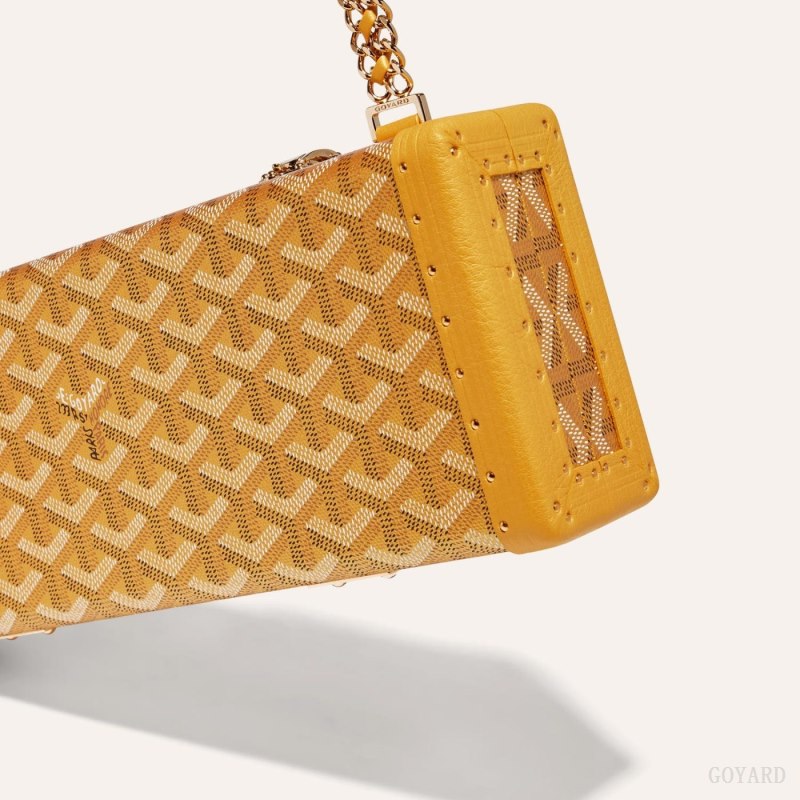 Bolsa De Bagagem Goyard SAINT-HONORE TRUNK BAG Douradas | GY-NTK5359