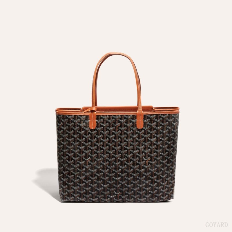 Bolsa de Mão Goyard ISABELLE BAG Pretas Marrom | GY-FNL8617